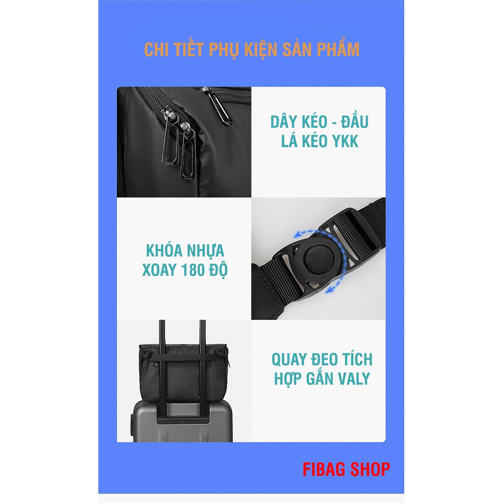 [[HÀNG BAO ĐẸP!!] Túi Đeo Chéo/ Cặp Xách Nam MARK RYDEN FI6 (CHEST BAG) Cao Cấp - Chống Thấm Nước - Chính Hãng | BigBuy360 - bigbuy360.vn