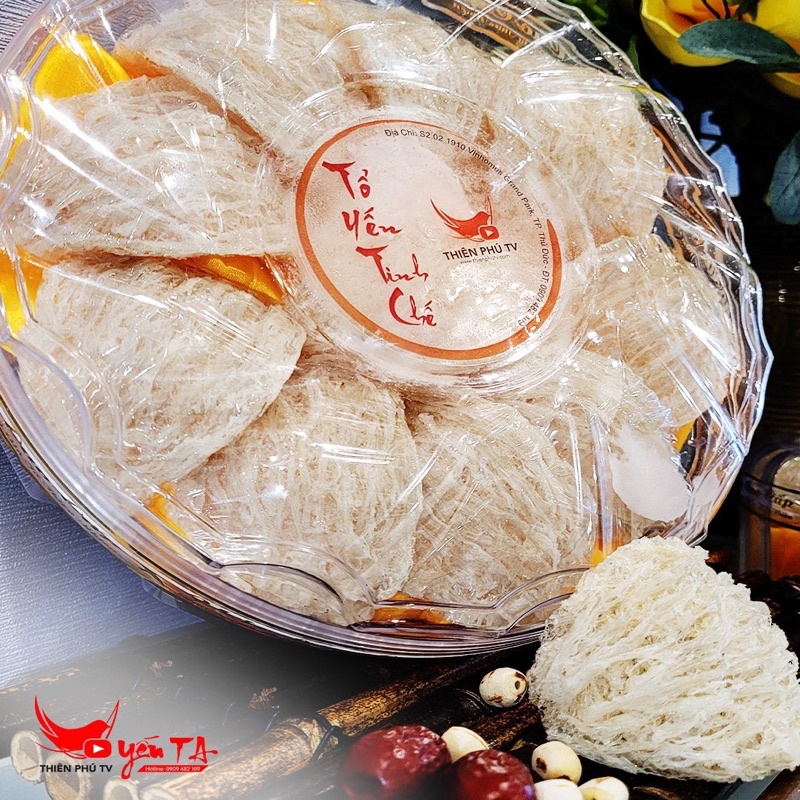 Tổ Yến Tinh Chế Sạch Lông Cao Cấp