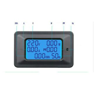 Đồng Hồ Đo Điện AC 6 Thông Số 100A