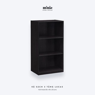 Kệ sách Minis gỗ LUCAS, đã lắp đặt sẵn, bảo hành 12 tháng