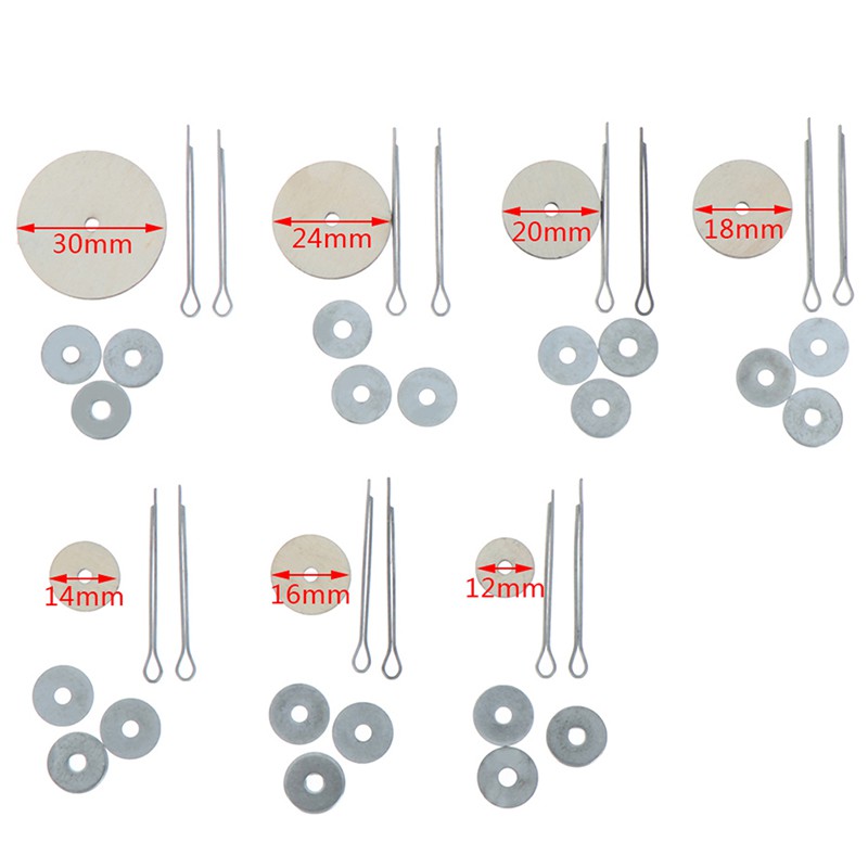 Set 10 Bộ Khớp Nối Làm Búp Bê 12-30mm DIY