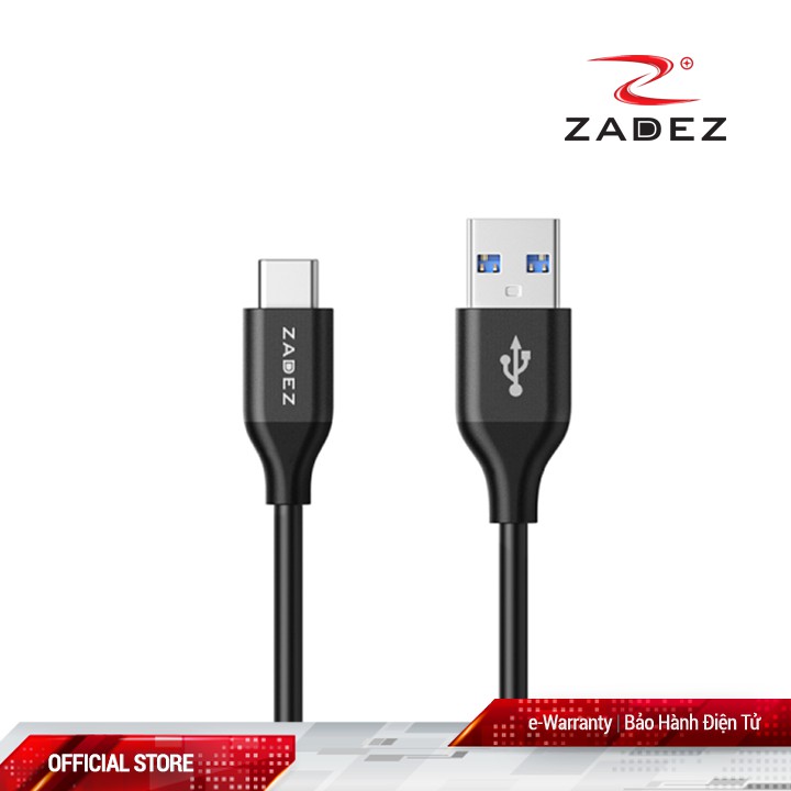 Cáp Sạc Nhanh Quick Charge 3.0 TypeC Zadez ZCC328