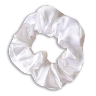 Dây buộc tóc scrunchies phi bóng lụa mềm