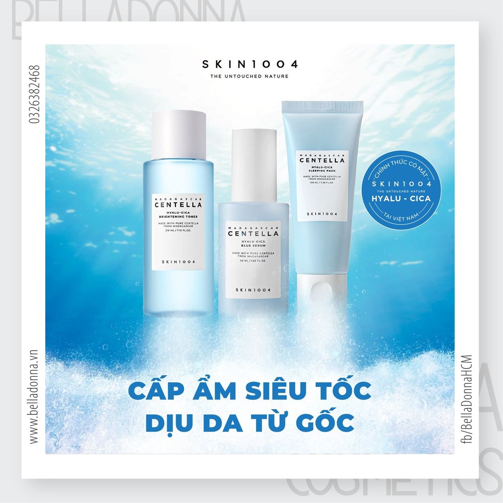 [CHÍNH HÃNG] Bộ Sản Phẩm Dưỡng Ẩm, Làm Sáng Da Skin1004 Madagascar Centella Hyalu Cica [3 items] | BigBuy360 - bigbuy360.vn