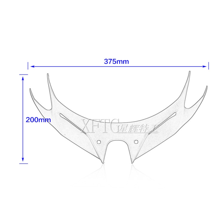 Phụ Kiện Trang Trí Đầu Xe Hơi Kawasaki Ninja 400 Ninja 250 18-19