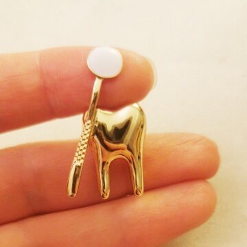 Ghim CàI ÁO HìNh Răng Y Tế Dễ Thương ThờI Trang Cho Nữ