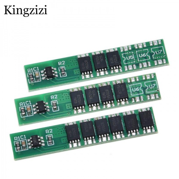 Bảng Mạch Bảo Vệ Pin lion 1s 7.5a 10A 15A 3.7V Li-ion 3 4 6Sm BMS PCM Cho 18650 lithium lion