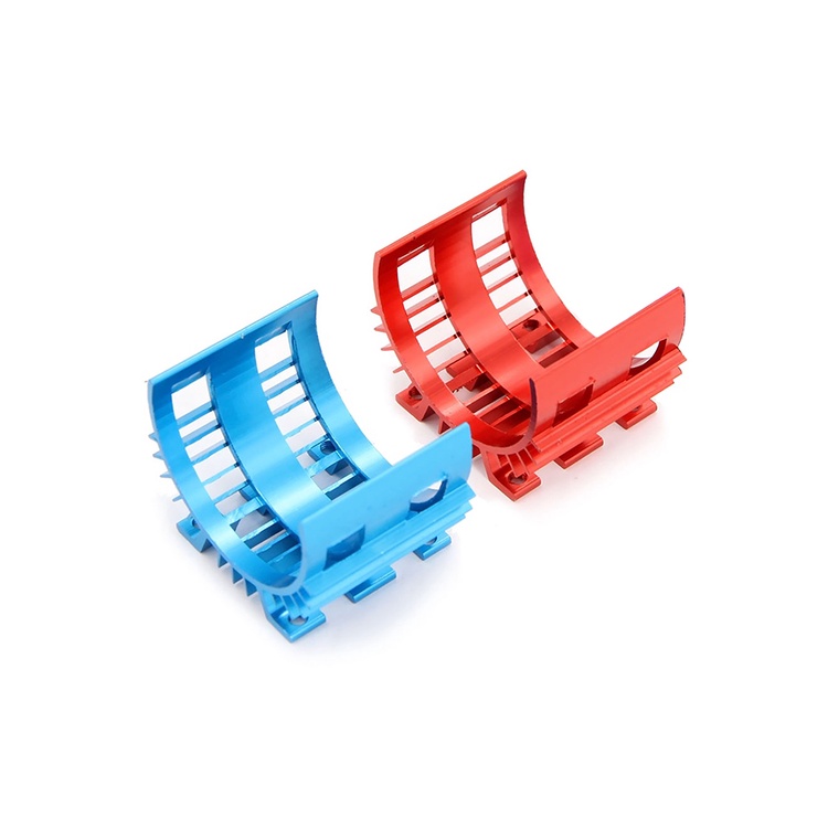 Bộ Tản Nhiệt Động Cơ 540 550 Bằng Nhôm Cho Xe Buggy Crawler Wltoys TRX-4 SCXI10 RC4WD 1 / 10