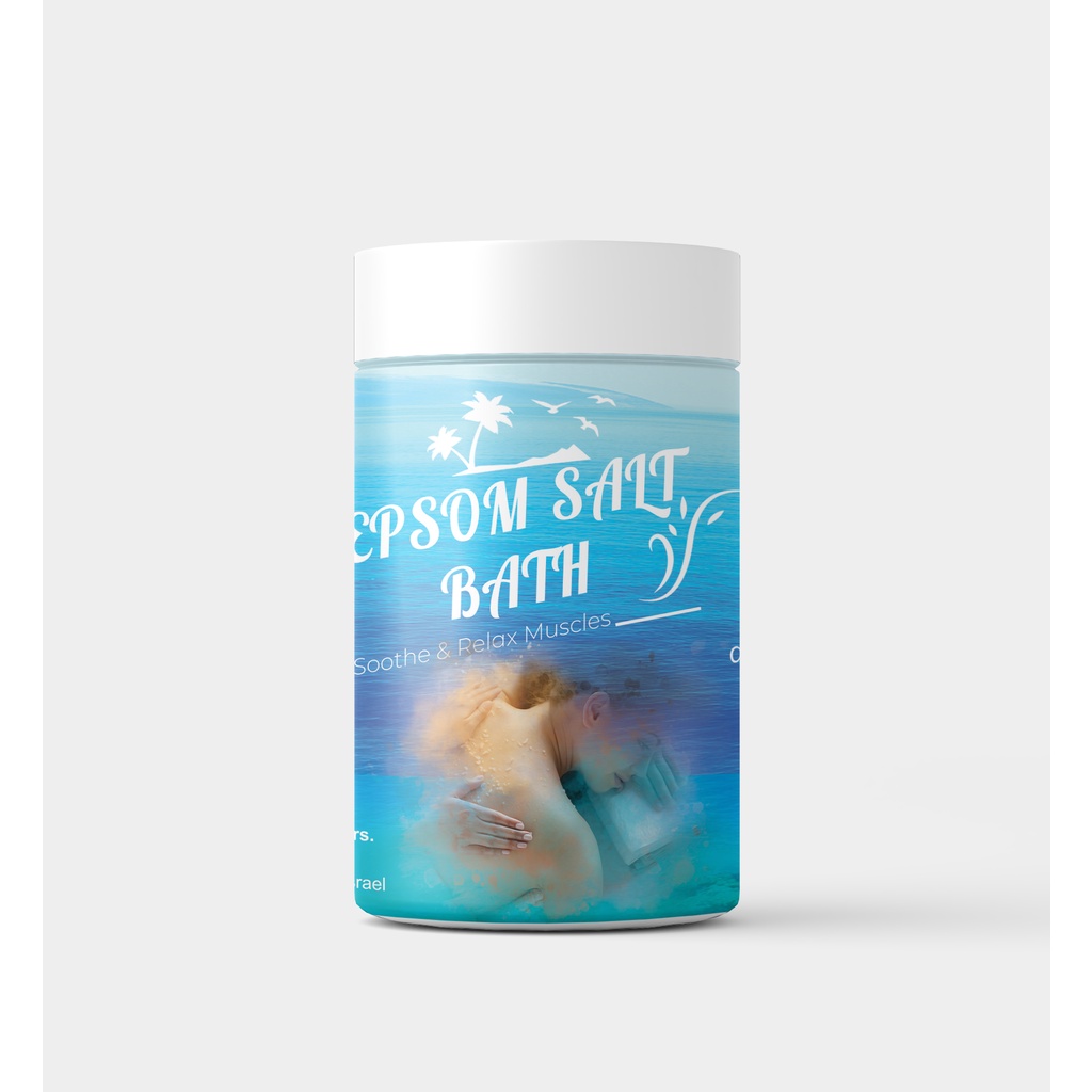 ATP Farm - CHÍNH HÃNG : 1KG Muối tắm EPSOM - Organic 100% Cao cấp Nhập khẩu Châu Âu