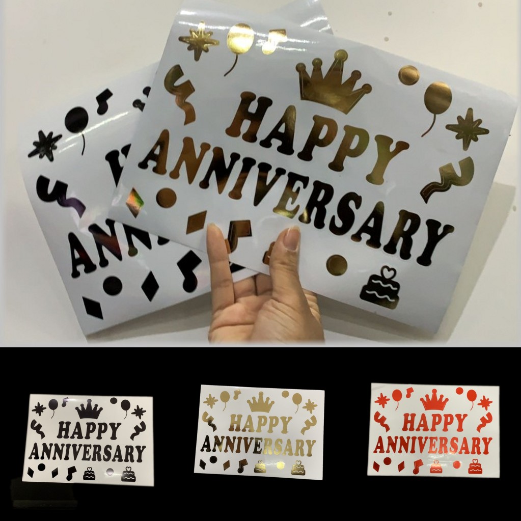 Tờ miếng dán trang trí bong bóng dành cho tiệc tùng