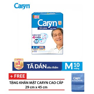 Tã dán người lớn siêu thấm caryn m10, l10, xl10