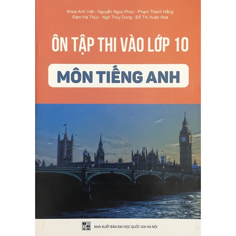 Sách - Ôn Tập Thi Vào Lớp 10 Môn Tiếng Anh