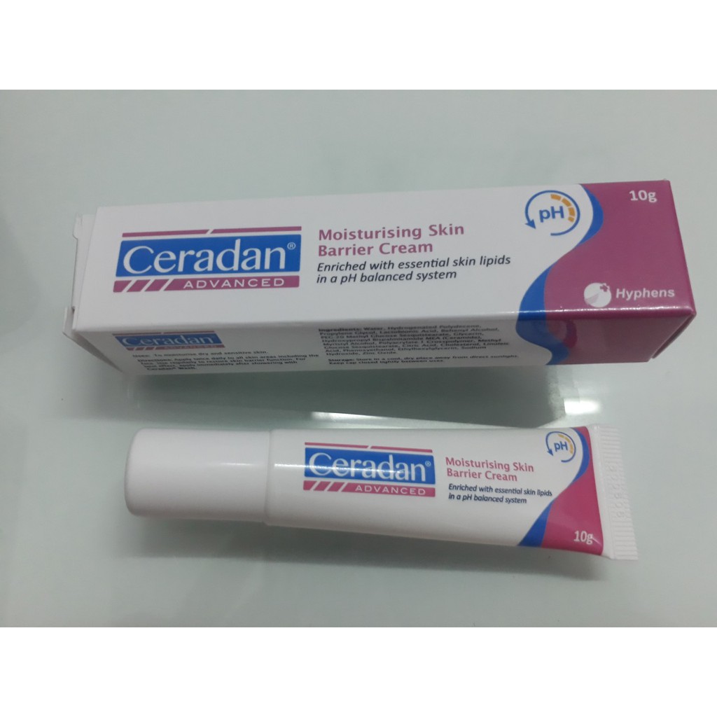 Kem dưỡng ẩm Ceradan Advance duy trì pH 12h  cecadan advanced