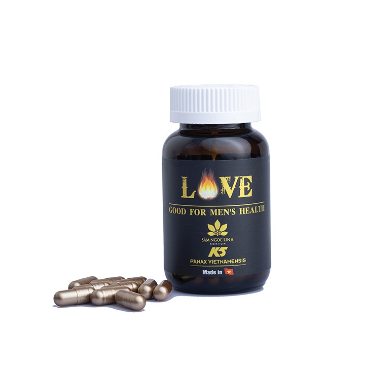 Sâm LOVE Good For Men's Viên Uống Tăng Cường Sinh Lý Nam Hộp 30 Viên