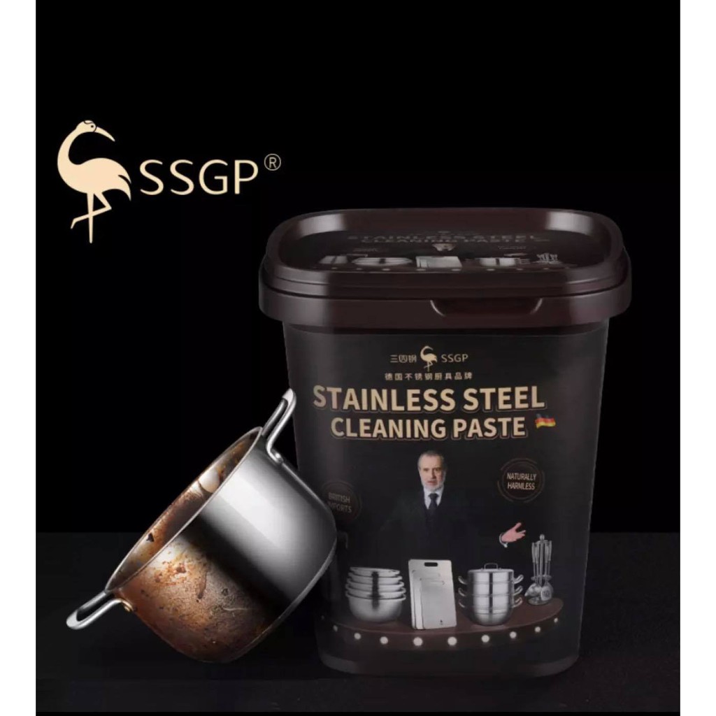Kem làm sạch đồ dùng inox SSGP