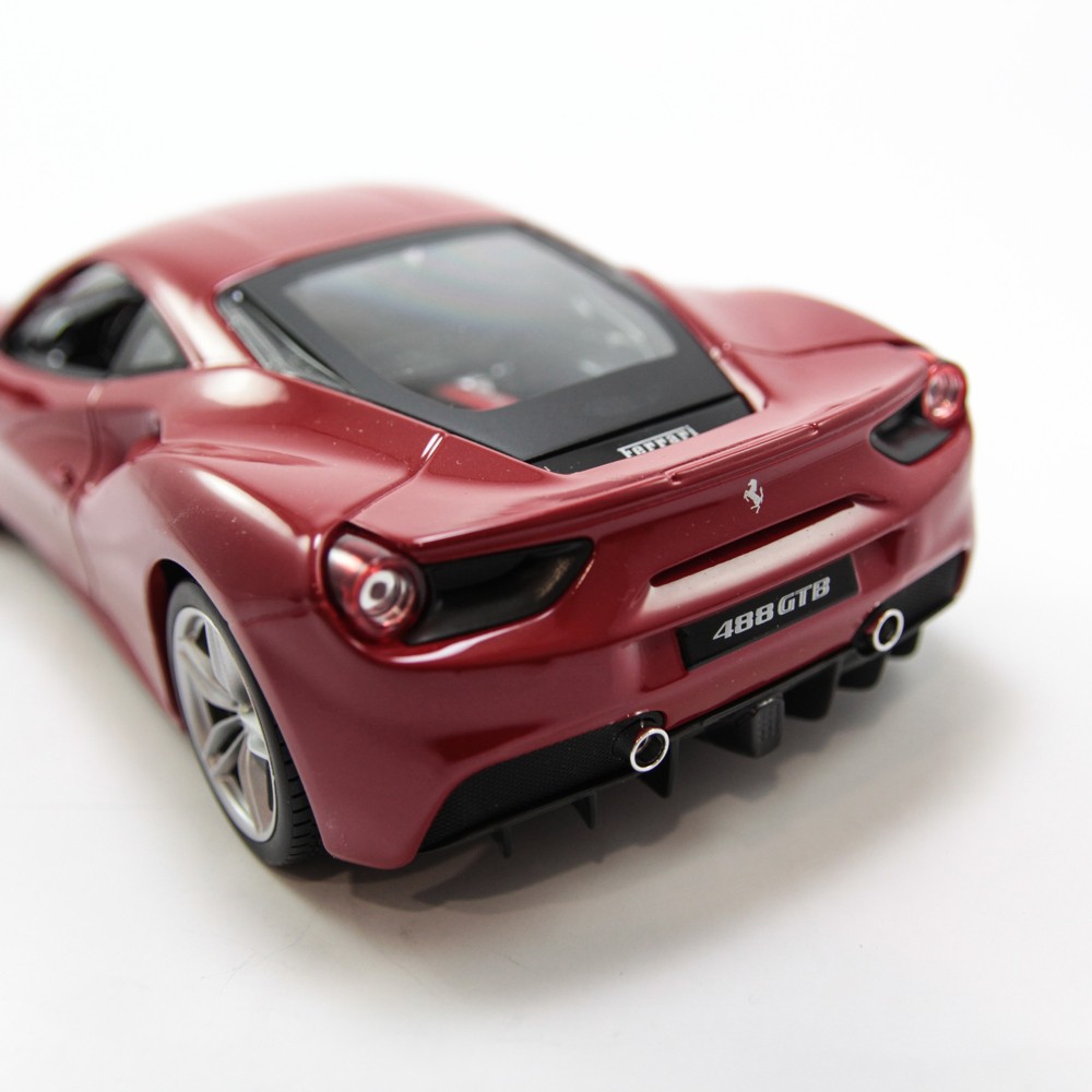 [Mã TOYJAN hoàn 20K xu đơn 50K] Mô hình xe Ferrari 488 GTB RED 1:18 BBURAGO - MH18-16008