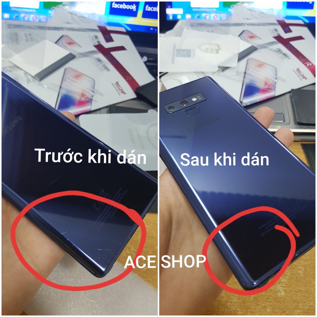 ( Hộp 2 miếng loại xịn ) Dán PPF Samsung S22 Ultra Note 8 Note 9 Note 10+ Plus Note 20 Ultra S20 Ultra S21 Ultra S10+ 5G