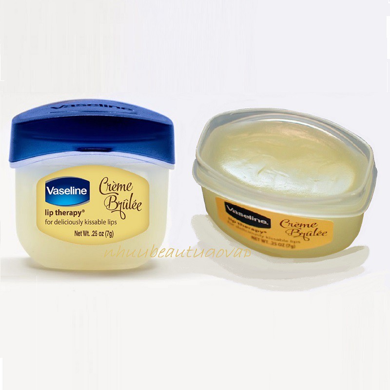 Ủ Môi Vaseline Lip Therapy 7g: Original; Rosy; Cocoa Butter; Creme Brulee