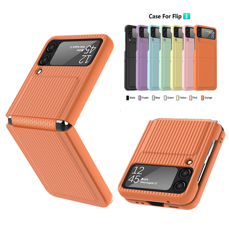 Ốp Điện Thoại TPU + PC Kiểu Vali Màu Kẹo Thời Trang Cho Samsung Z Flip 3 5G Flip3