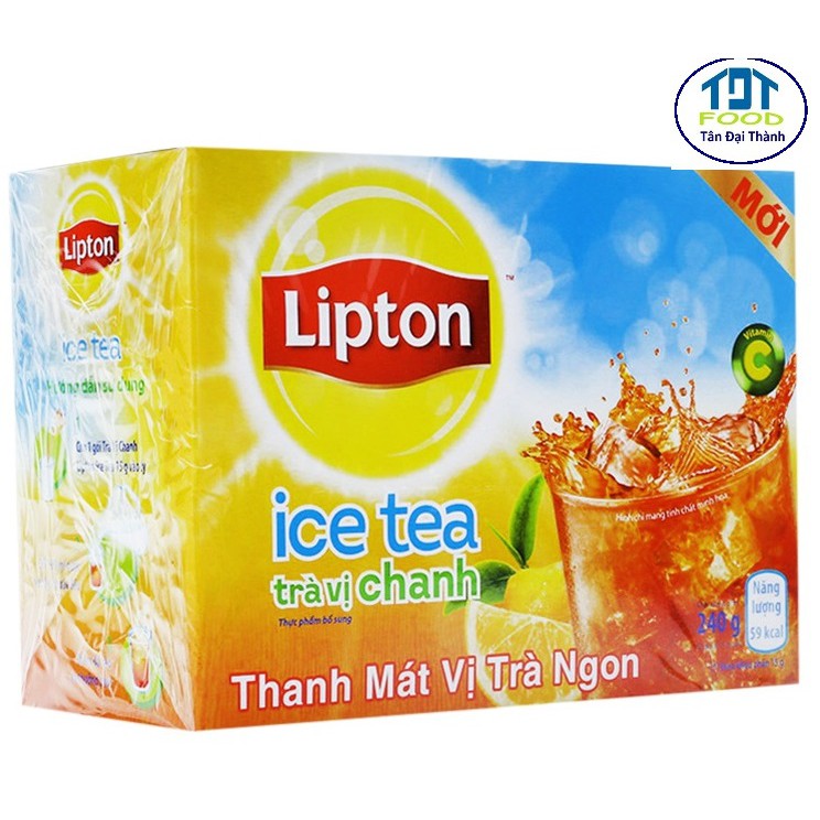 Lipton Đào Chanh hòa tan_224g