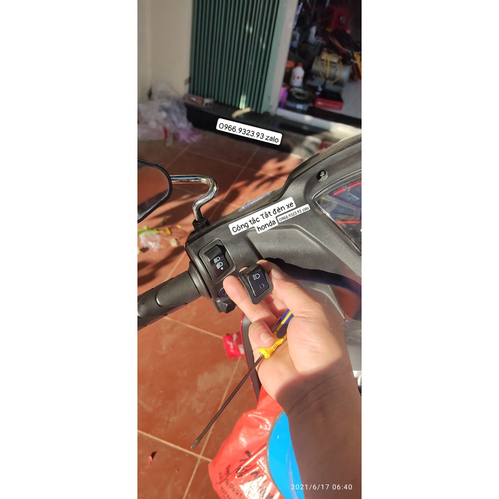 Công Tắc Tắt Đèn Cho Xe Honda Vision 2021 - Vision 2022, Wave 2021, RSX,