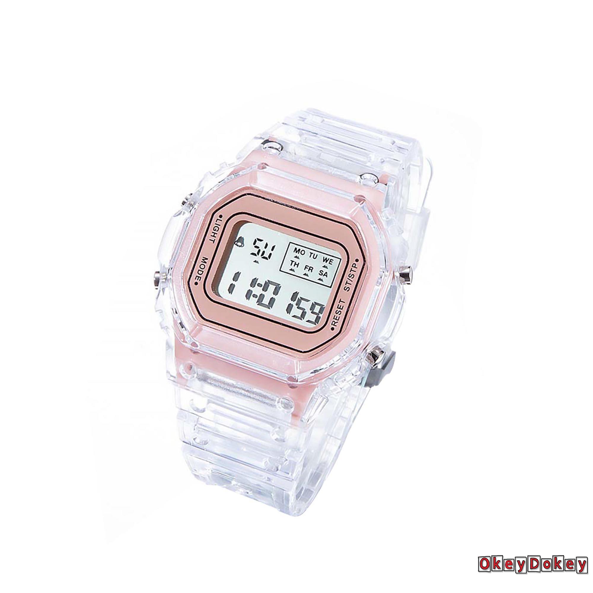 Đồng Hồ Điện Tử Đeo Tay Chống Nước Màu Đen / Vàng / Hồng / Tím / Trắng | BigBuy360 - bigbuy360.vn