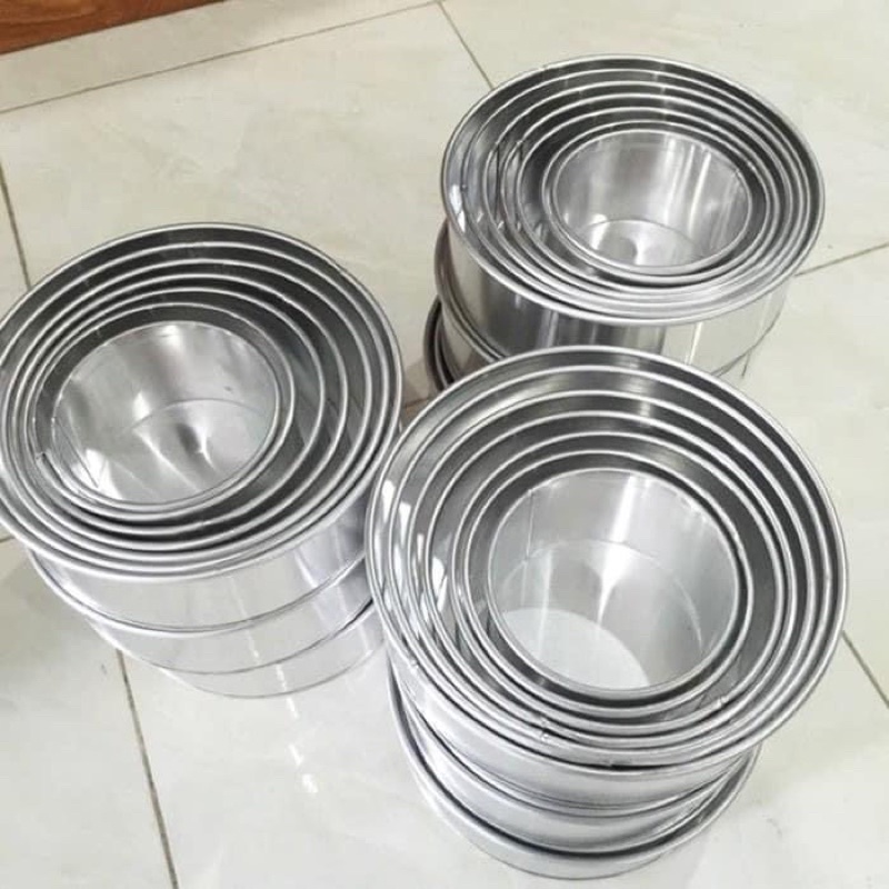 Khuôn tròn gia công đế liền đủ size