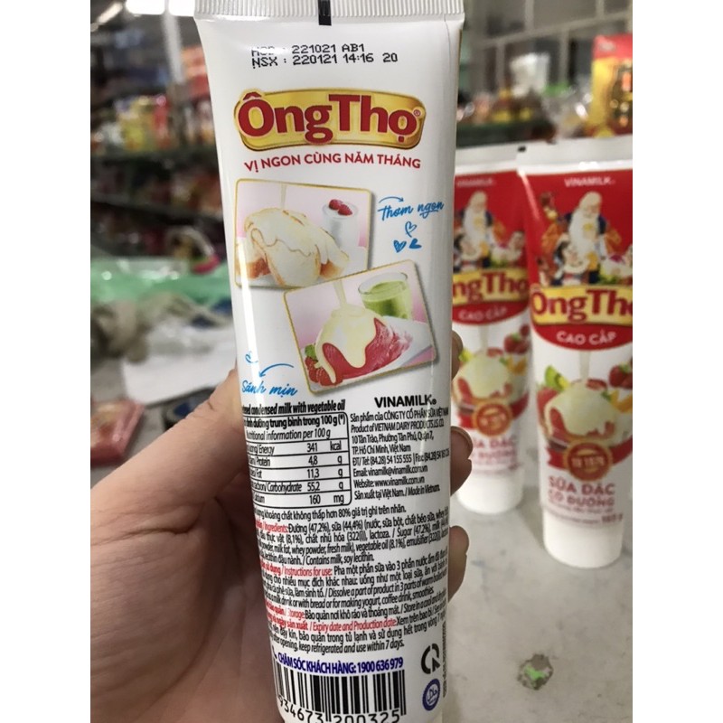 Sữa Đặc Ông Thọ Dạng Tuýp 165g