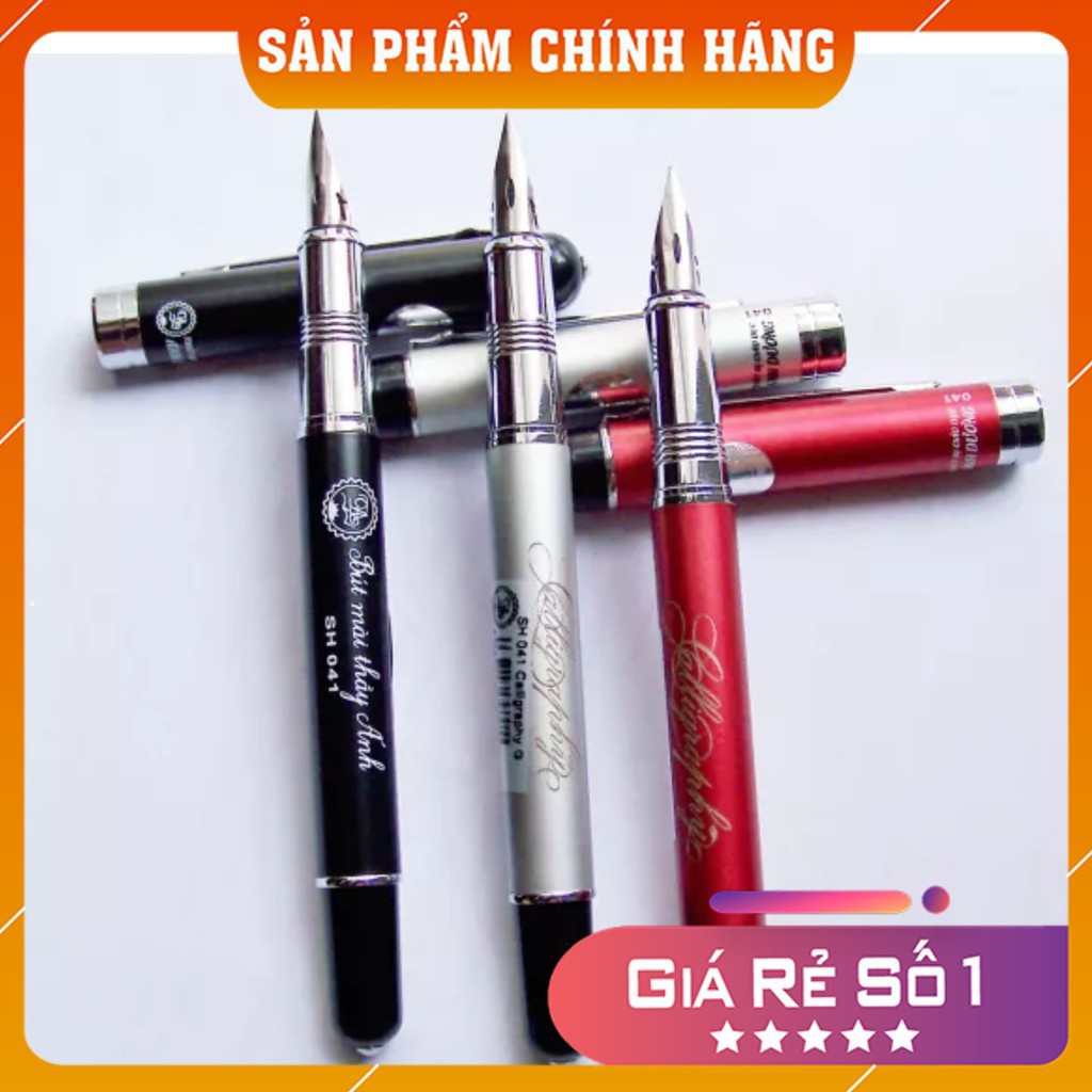 Bút Mài Thầy Ánh Nét Thanh Nét Đậm – Bút Máy Ánh Dương Ngòi Lá Tre Calligraphy Luyện Chữ Đẹp SH041