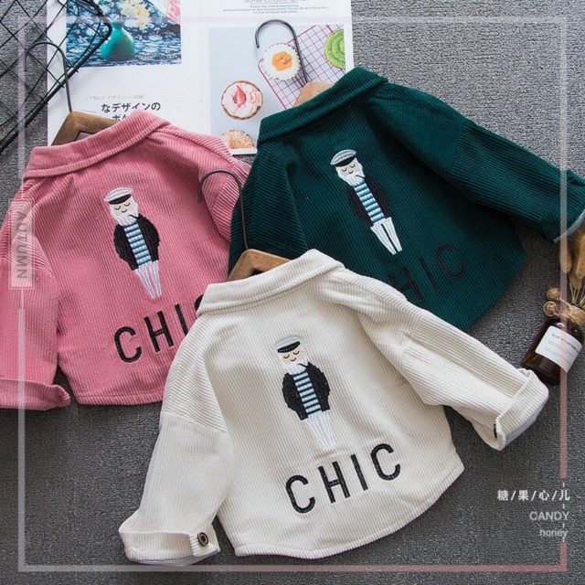 ÁO KHOÁC cho bé trai 3 - 7 tuổi
