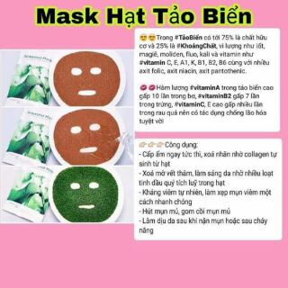 Mặt nạ tảo thiên nhiên