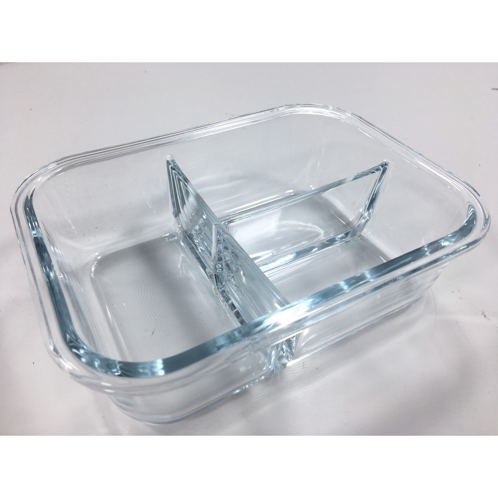 Hộp cơm thủy tinh chịu nhiệt cao đựng thức ăn, thực phẩm để lò vi sóng vuông tròn các loại Red cherry | BigBuy360 - bigbuy360.vn