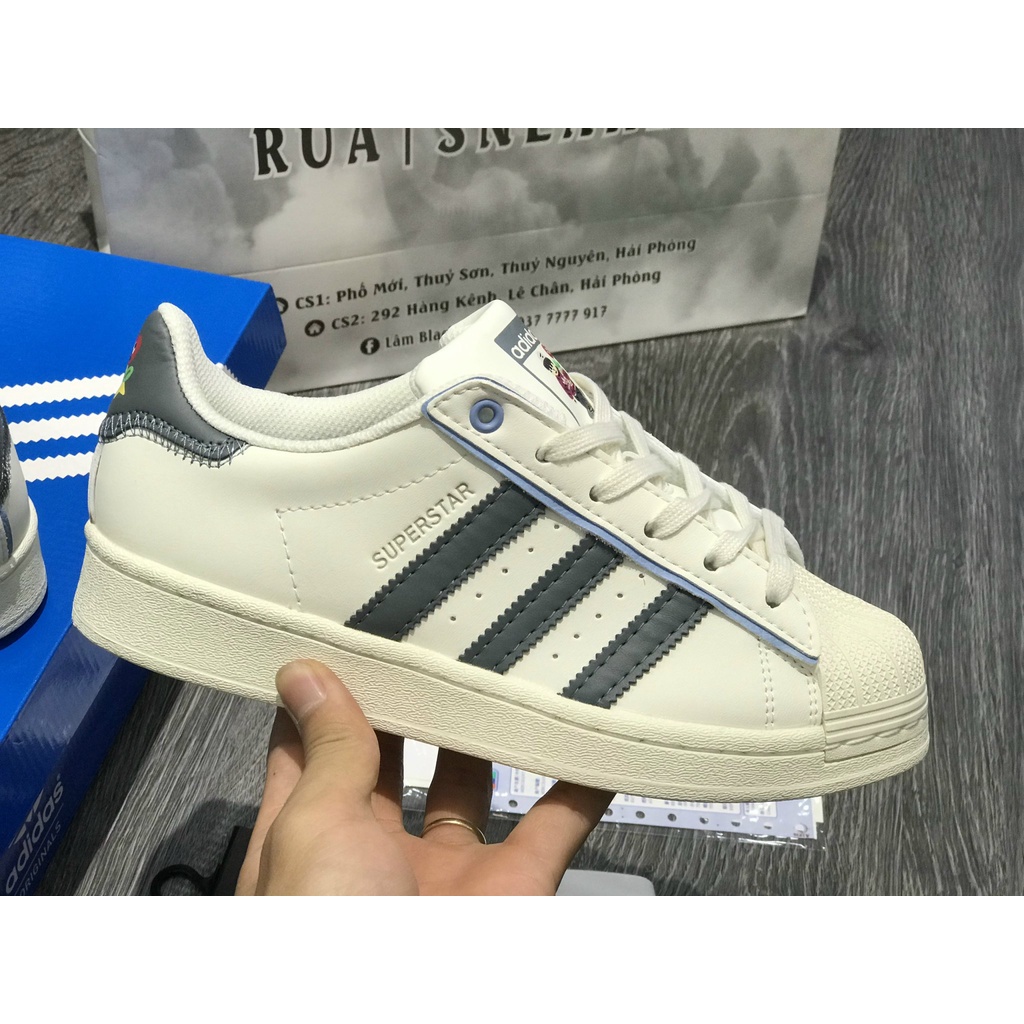 Siêu Phẩm Giày Thể Thảo Sneaker A.Di.Das Sò new 2022 Màu Xanh Than SIêu Xinh Cao Cấp Ảnh Thật + freeship + Tặng Tất