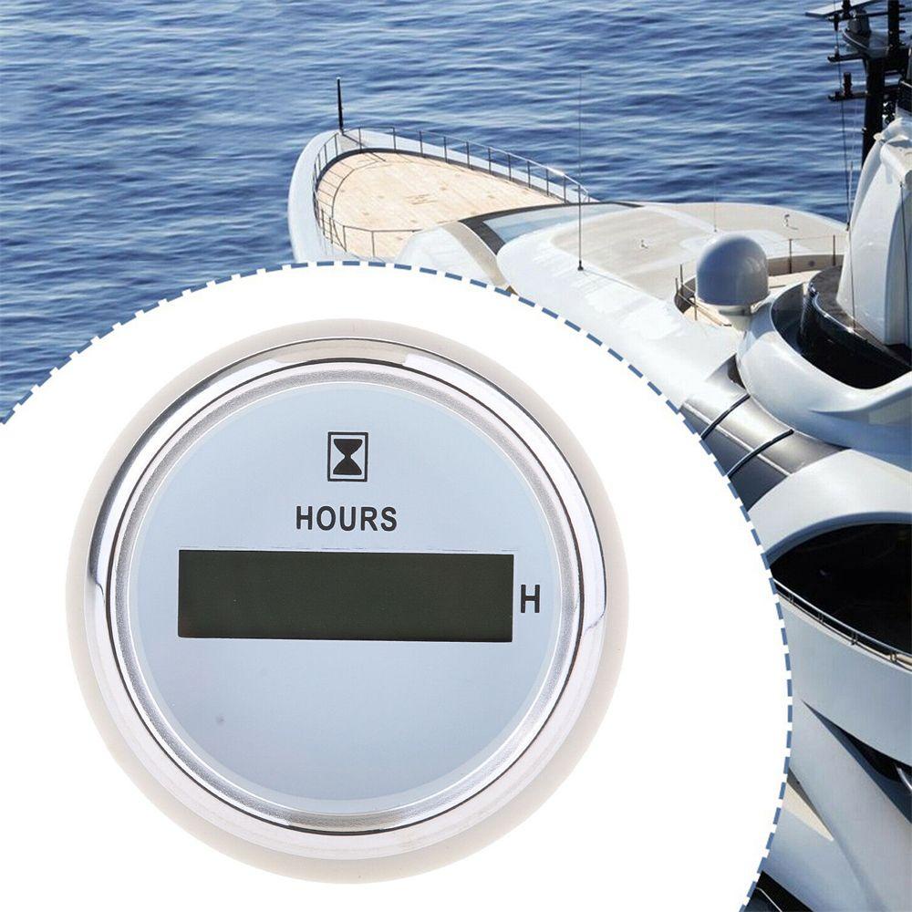 Đồng Hồ Đo Giờ Kỹ Thuật Số Tự Động Chống Thấm Nước Cho Xe Hơi RV Marine