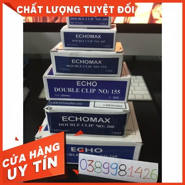 12 CHIẾC KẸP BƯỚM ECHO/ ECHOMAX 15-19-25-32-41-51MM