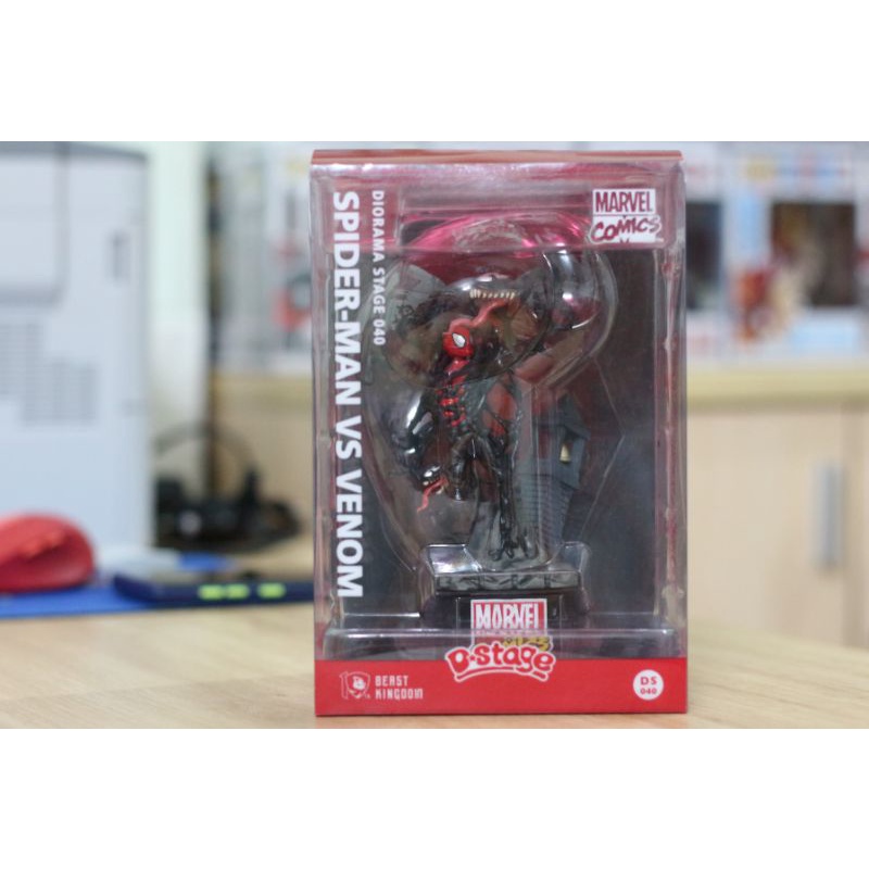Beast Kingdom DS-040 Marvel Comics: Spider-Man vs Venom mô hình chính hãng