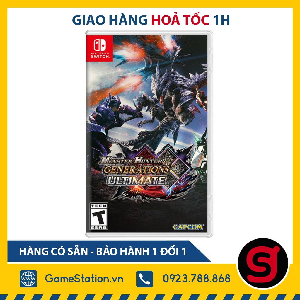 Game Monster Hunter Generations Ultimate - Cho Máy Nintendo Switch