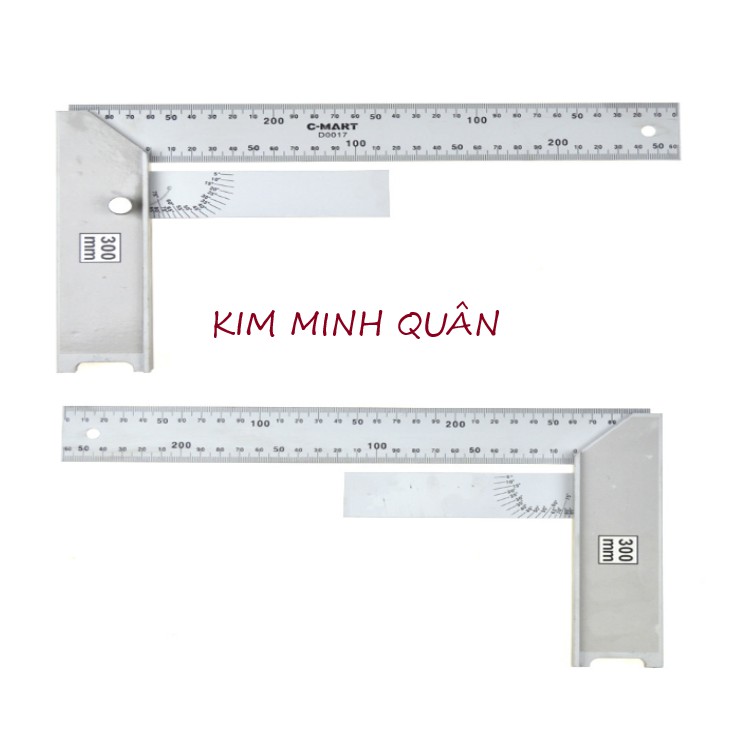 Thước Đo Góc ( Đa Góc ) Hợp Kim Nhôm Cao Cấp 300mm/12&quot; D0017-12 CMART