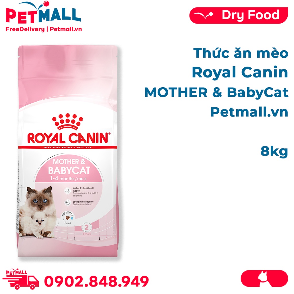 Thức ăn mèo Royal Canin MOTHER & BabyCat 8kg Petmall