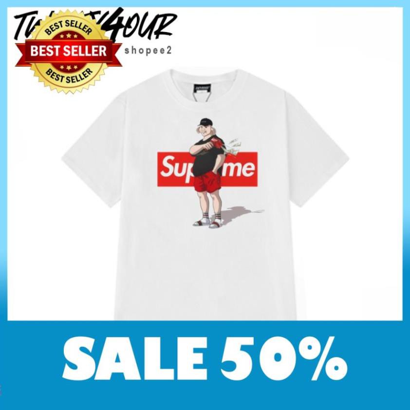 (SALE 50%) Áo Phông Tây Du Kí Supreme Trư Bát Giới Cực Chất Tay Lỡ Form Rộng Thời Trang Mùa Hè