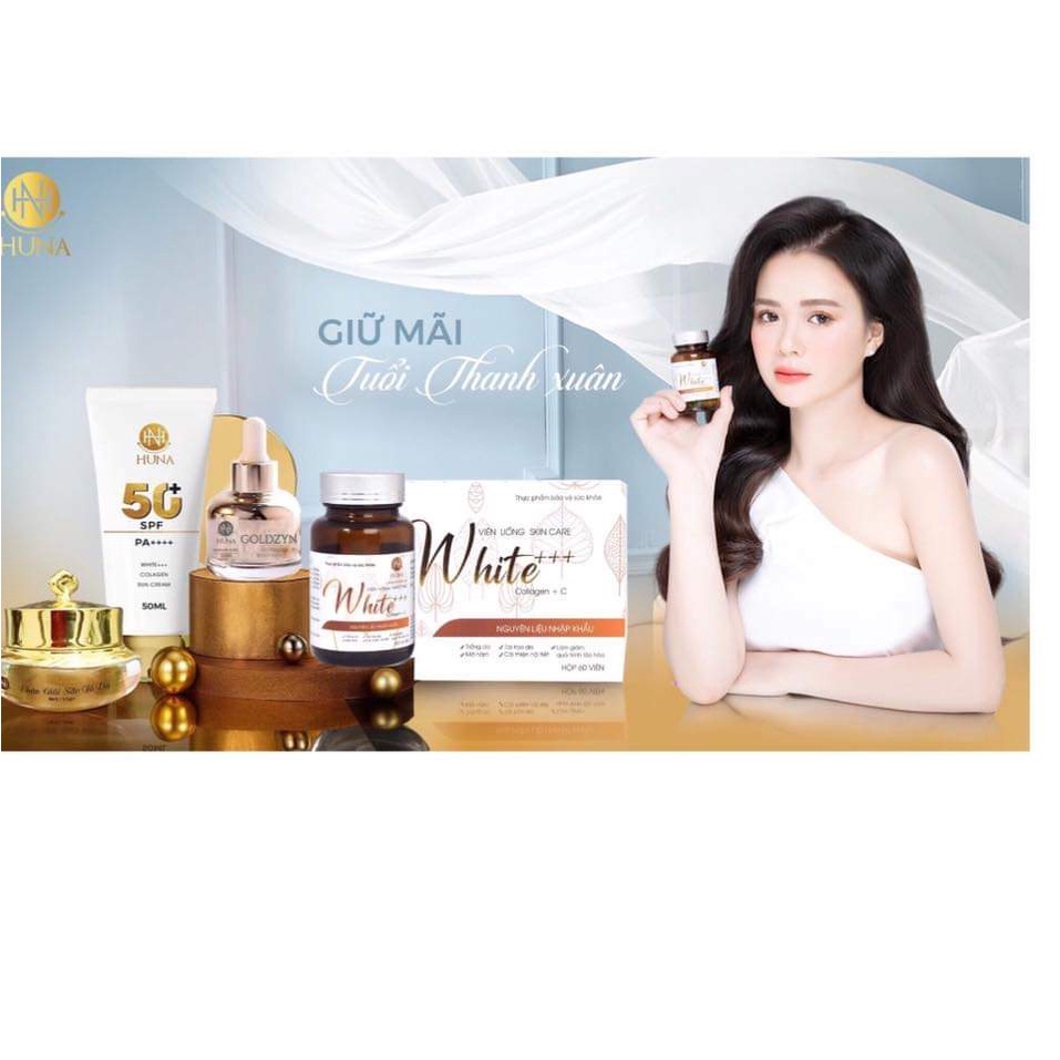 Combo giảm nám, tàn nhang HUNA