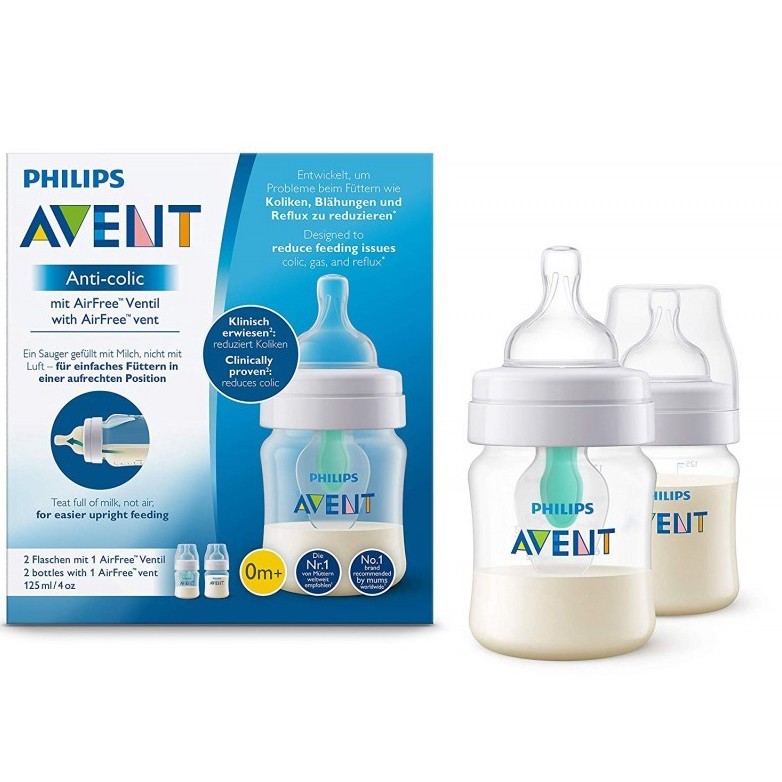 Bình sữa Avent Anti-Colic 125ml 260ml