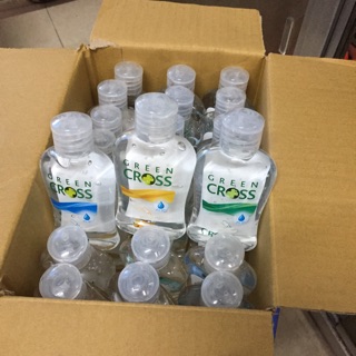  Gel rửa tay khô Green Cross 100ml (hương tự nhiên,hương dưa táo,hương trà xanh)