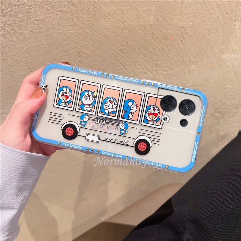 Ốp Điện Thoại TPU Dẻo Họa Tiết Doremon Dễ Thương Cho OPPO Reno8 Z 8Pro Reno 8 8Z 7 7Z 7Pro 6Z 6 Z Pro 5G 4G 2022