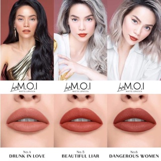 Tông cam son thỏi love moi hồ ngọc hà