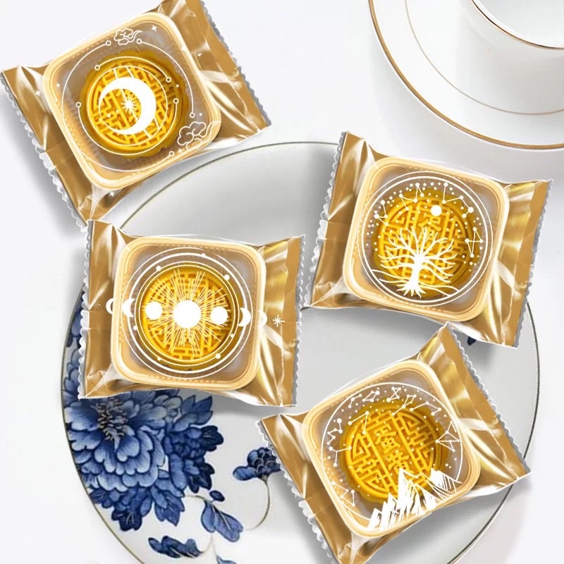 100 vỏ khay túi bánh trung thu 75-80gr