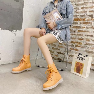 Boots giày thời trang cao cổ ulzzang
