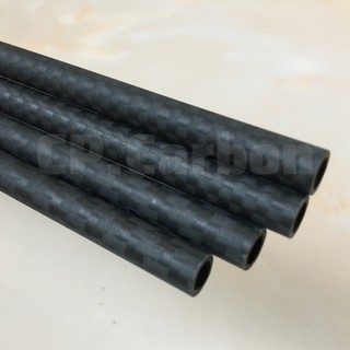 Ống Carbon 3K rỗng dài 1 mét đường kính ngoài 7mm, đường kính trong 5mm