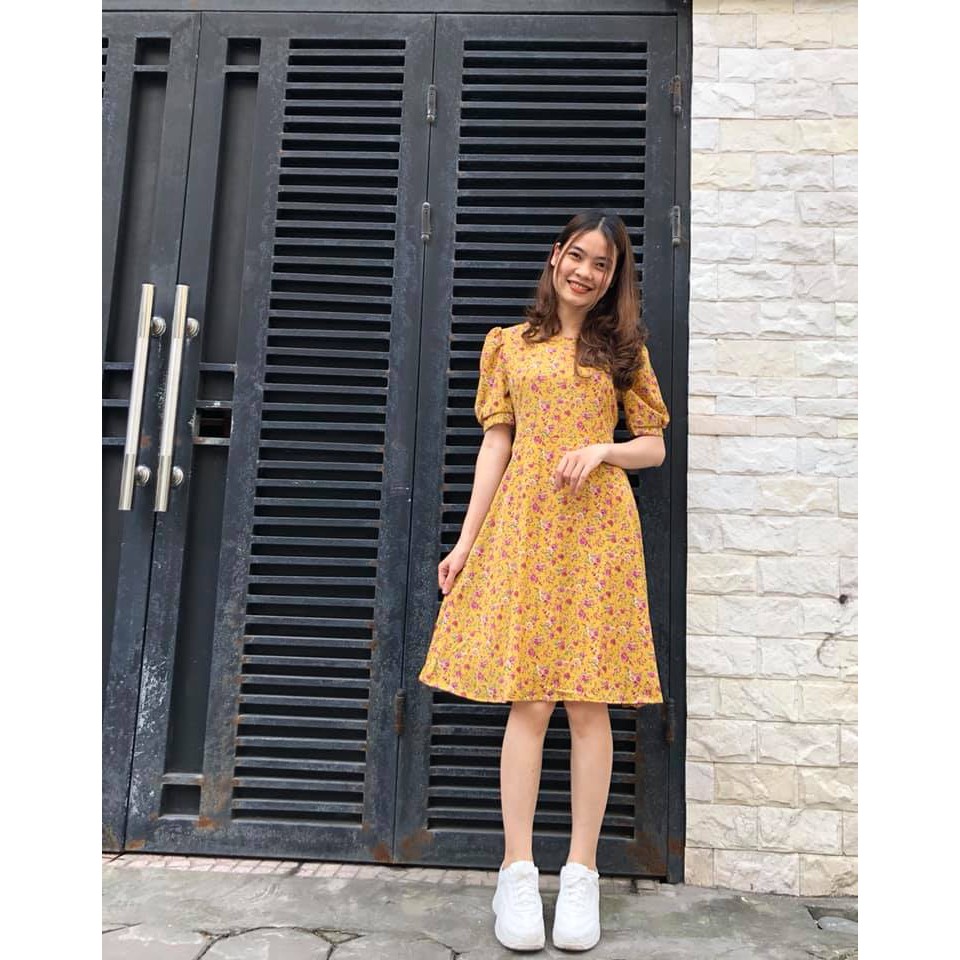 Váy hoa nhí siêu xinh 💕Váy hoa vintage tiểu thư | BigBuy360 - bigbuy360.vn