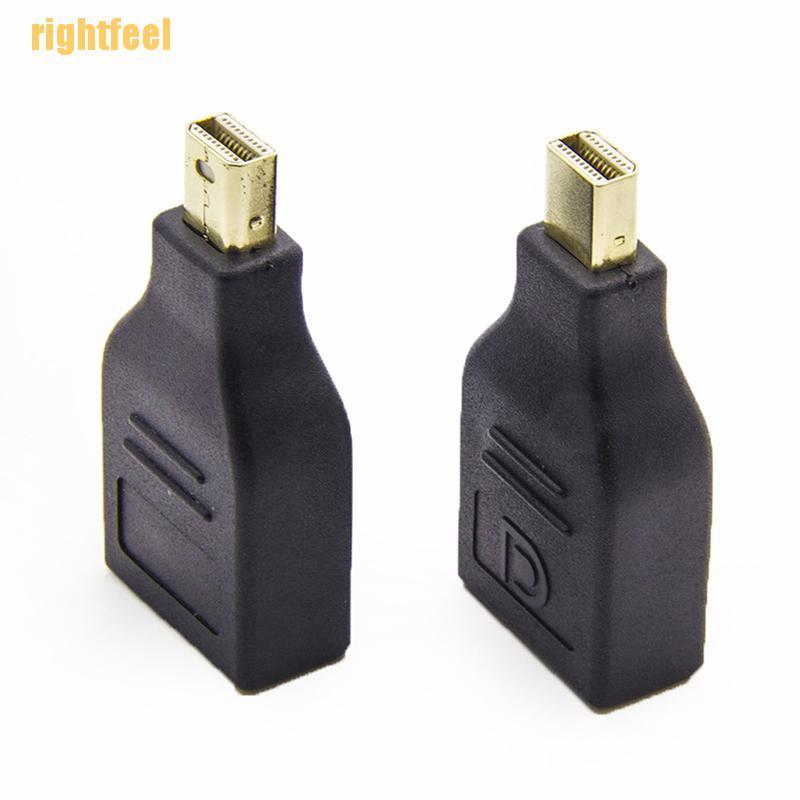 rightfeel Gold Plated Displayport Mini Male To DisplayPort DP Female Adapter Converter